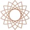 Ekena Millwork Eleanor Wood Fretwork Pierced Ceiling Medallion, Cherry, 16"OD x 6 1/8"ID x 3/8"T CMWP16X16X0375EACH - alternate 3